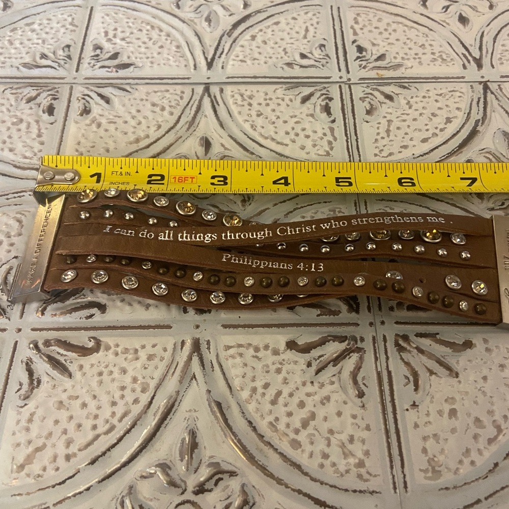 Good Works Leather Bracelet - Picture 6 of 6